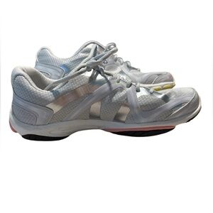 Ryka Gray/‎ Silver and Peach Athletic Shoes